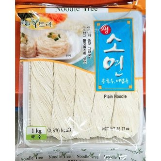  콩국수 생소면 누들트리 1kg 식당 업소 업소용 식당용 (WCCEB24)