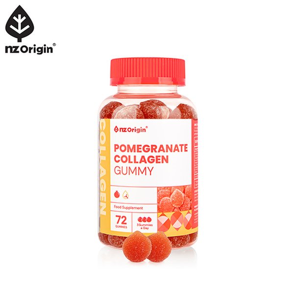 [공식] 석류맛/석류 콜라겐 구미 72구미 X 1통 (총 24일분)
