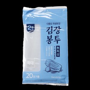 오너클랜 비닐봉투김장봉투 특대 720X1050MM 20포기용 2매