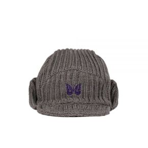 NEEDLES 니들스 Bird Shooting Cap Merino Wool - Grey (RW058) (메리노 울 버드 슈팅 캡)