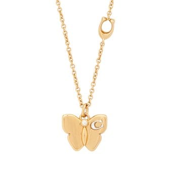 코치 [부산점] 스크래치 버터플라이 여성 목걸이 425022 GLD 111