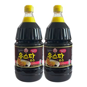 오뚜기 우스타소스 2.1kg 2개