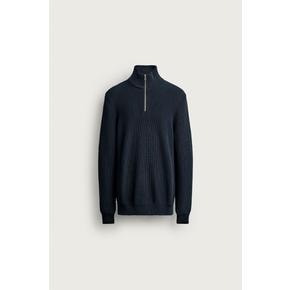ZARA 자라 지퍼 니트 스웨터 3332 310 401