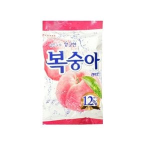 복숭아맛캔디 롯데복숭아사탕 1개 (WC632FD)