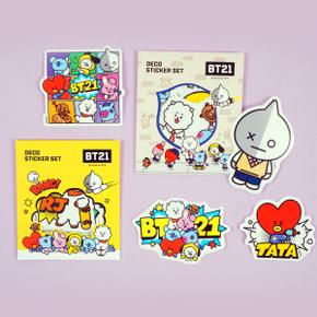 아트박스/금홍팬시 BT21 데코스티커세트 방탄굿즈