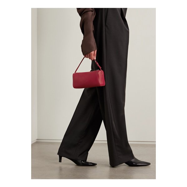 90s 가죽 토트 레드 46376663162885350