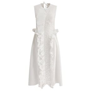 [쎄실리에반센] Sleeveless dress 2.24RTW10019OLE DRESSWHITE White