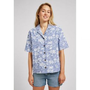 4516398 Lee CAMP - Button-down blouse surf blue