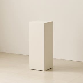 모노슬림 300 3단 도어 수납장 creamwhite