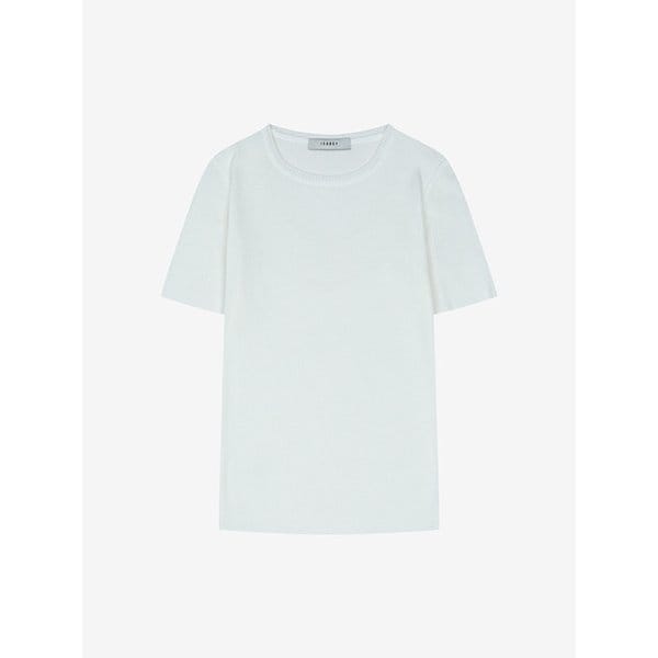 라운드 골지 반팔 니트 풀오버 (VMUCD2963)