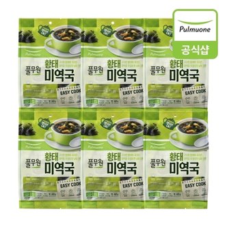 풀무원 황태미역국 40g (8gX5EA)X6개