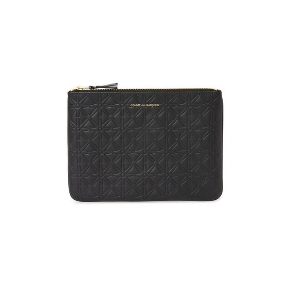 꼼데가르송 엠보스 파우치 SA510EA BLACK (남여공용)