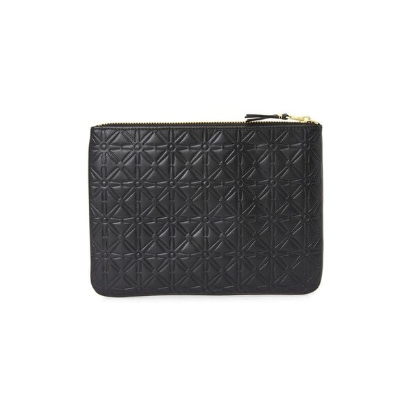 꼼데가르송 엠보스 파우치 SA510EA BLACK (남여공용)