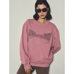 Florence Ponte Vecchio Archive Sweatshirt_CTT340(Dusty pink)