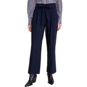 5483554 Tommy Hilfiger Womens Belted Paperbag Wide Leg Pants