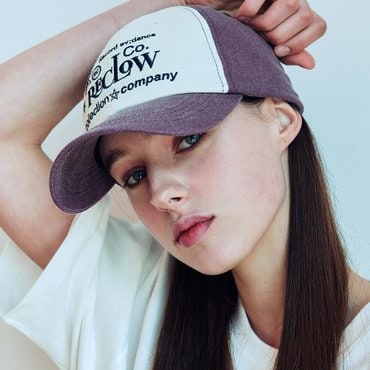 리끌로우 트윌투톤 RWL BALL CAP [PURPLE]