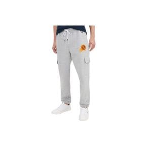 4291088 TOMMY JEANS Mens Tommy Jeans Gray Phoenix Suns Frankie Cargo Joggers