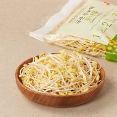  자연주의 무농약 국산 콩나물 250g