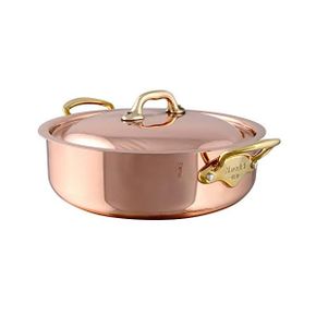 독일 모비엘 냄비 Unbekannt MErbe 150b Saucepan with Lid Copper 24 cm 1432890