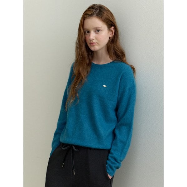 Fluffy cashmere wool knit - (4 colors)