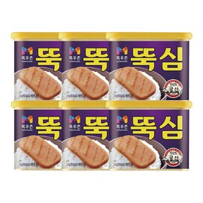 뚝심 300g x 6개 통조림 햄 소세지