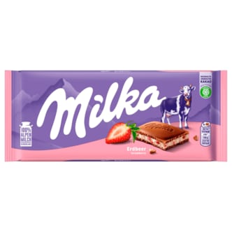  밀카 딸기 요거트 초콜릿 100g
