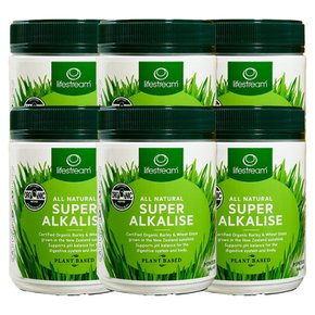 뉴질랜드 라이프스트림 슈퍼 알칼리제 파우더 300g ALKALISE 6팩