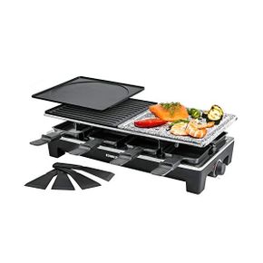 독일 롬멜스바흐 라끌렛 전기그릴 655044 Rommelsbacher RCS 1350 Raclette Grill Plastic 블랙