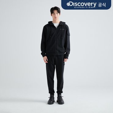 디스커버리 남성 카고포켓 트레이닝 조거팬츠 (BLACK)