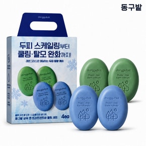 쿨링 샴푸바+트리트먼트바 100gx4개입/비누/탈모케어