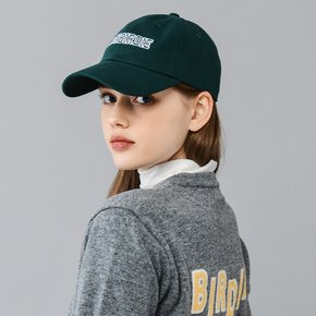 MONBIRDIE SOFTWEAR COTTON BALLCAP 자수로고 볼캡_GREEN