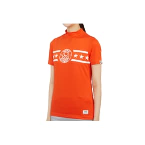 혼가먼트 골프웨어 모크넥 여성 반팔티셔츠 HCW 2A AA02 ORANGE