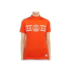 혼가먼트 골프웨어 모크넥 여성 반팔티셔츠 HCW 2A AA02 ORANGE