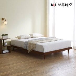 앳홈 엣지 레그 원목 침대 프레임 (SS)-착불