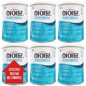 23년 업그레이드 NEW일동후디스 뉴하이뮨 프로틴 밸런스 304g 6캔 장민호 단백질