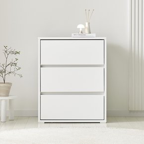 뮤트 600 3단 서랍장 투톤