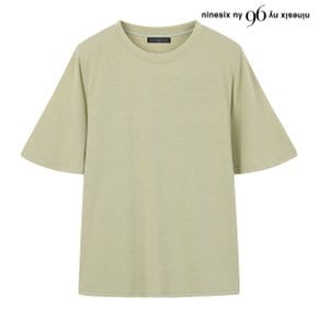라운드넥 데일리 루즈핏 반팔 티셔츠 (NQ2LW070L0)