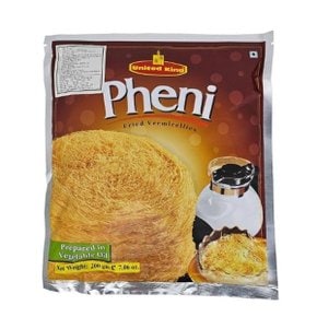 페니면 튀긴 버미셀리 카다이프 닮은 정통 파키스탄 디저트 Pheni 200g, 1개