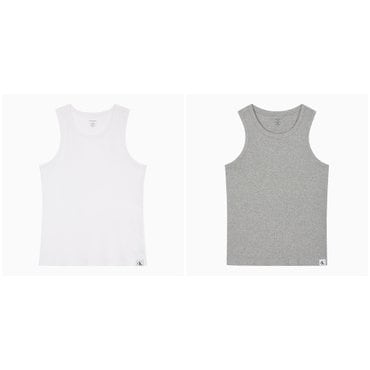Calvin Klein Underwear 25SS 남성 코튼 스트레치 탱크탑 2종 택1(NB4319-100/P7A)