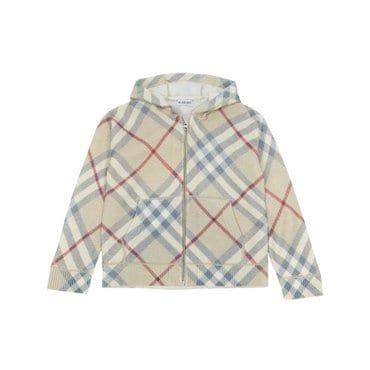 버버리 키즈 체크 후드 집업 ASHMORE CH HOODY 8093140 A2205 (성인착용가능)