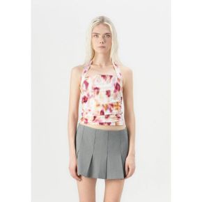 Abercrombie  Fitch 애버크롬비 앤 피치 베어 슬링키 아바 홀터 포트레이트 - 상의 연한 갈색 66