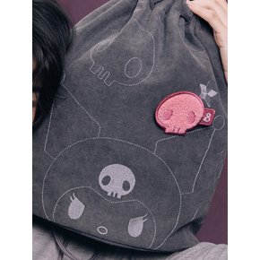 Lucky Kuromi Boucle Wappen Gentle Skull