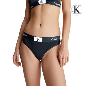 Calvin Klein Underwear 캘빈클라인 CK 로고 언더웨어 모던 여성 티팬티 속옷 QF7221E-UB1