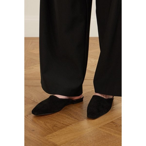 엠 파슨스 스웨이드 뮬 블랙 46376663162980799