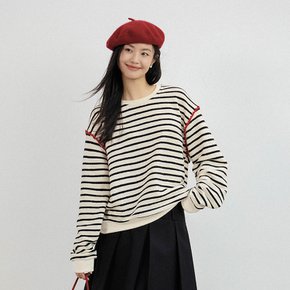 10/18 예약배송_LS_Striped long sleeve loose top