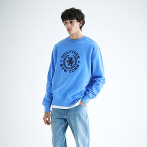 [타미힐피거 남성] 2color 빅 아이콘 크레스트 스웨트 셔츠 맨투맨 티셔츠 T12E0TPO430MT1