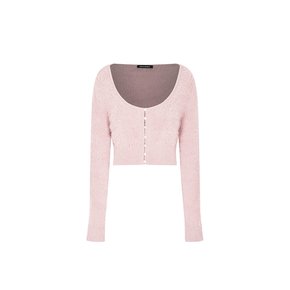 RABITA FUR CARDIGAN pink