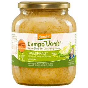 캄포 베르데 Campo Verde 사우어크라우트 Demeter 650g (병)