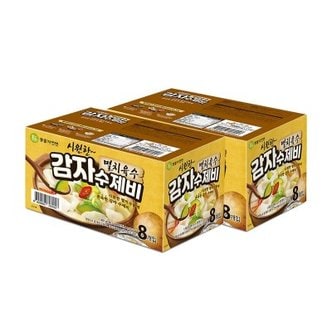 텐바이텐 이가자연면 감자수제비186.5g x 8 x 2