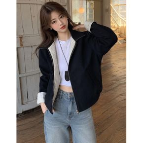 투웨이 스트라이프 리버시블 집업 점퍼 G6SJP001P_P416581167